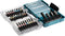 Makita E-07048 - Accessoiredoos met 28 onderdelen - Inclusief 8 stuks 50 mm bits en 16 stuks 25 mm bits (1 stuk)