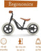 Chillafish Charlie - Loopfiets - Lichtgewicht - 10 inch - Zwart