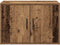 vidaXL - Garage - wandkast - bewerkt - hout - oud - hout