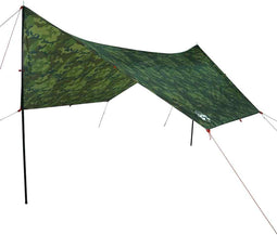vidaXL - Kampeerluifel - waterdicht - 438x376x212 - cm - camouflage
