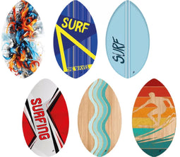 6 skimboard hout 90 cm