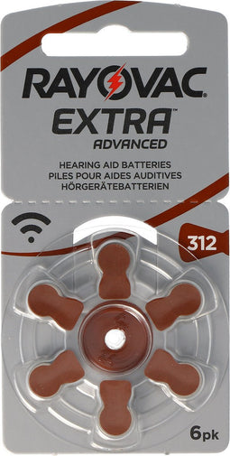 60 gehoorapparaatbatterijen Varta HA312, PR41, 4607, Acoustic Special max. 180 mAh, 5000252003205