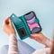 iMoshion Hoesje Geschikt voor iPhone 13 Pro Hoesje Met Pasjeshouder - iMoshion Luxe Portemonnee - Turquoise