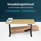 Flowsense Zit Sta Bureau - Elektrisch Verstelbaar - 4 Geheugen Standen - 160 x 60 cm - Grijs Eiken