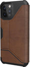 Urban Armor Gear Metropolis - Hoesje - Militaire bescherming - Bruin (iPhone 12 Pro Max 5G)
