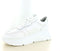 PS Poelman JANA Dames sneakers - Comfortabele hak 5 cm - Wit (42)