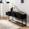 Roxxz Design Industrial TV Furniture Lava - Black - 160cm