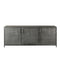 Roxxz Design Metal Sideboard - Rough Industrial - 3 doors - 180x40x70 cm