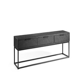 Roxxz Design Industrial TV Furniture Lava - Black - 160cm