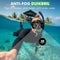 Travelhawk Snorkelmasker - Snorkel - Snorkelset - Duikbril met Snorkel - Versterkt Glas - Dry Top - Zwart