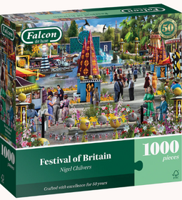 Falcon Festival of Britain - Puzzel 1000 st. - 68 x 49 cm (1.000 st.)