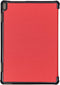 Tablet Hoes Geschikt voor Lenovo Tab P10 - Stijlvolle Bookcase - Rood