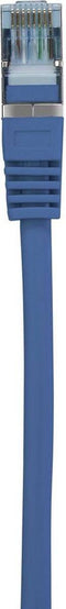Renkforce RF-5044038 RJ45 Netwerkkabel, patchkabel CAT 6A S/FTP 1.00 m Blauw Snagless, Vlambestendig 1 stuk(s)