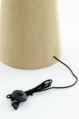 Light & Living Vloerlamp Micky - Linnenlook - Olijfgroen