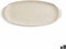 Snackdienblad Quid Mineral 13 x 30,5 cm Keramisch Beige (8 Stuks)