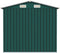 vidaXL - Tuinschuur - 205x129x183 - cm - gegalvaniseerd - staal - groen