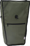 vidaXL - Fietstas - voor - Bagagedrager - 20 - L - Olijfgroen - 34x16x59 - cm