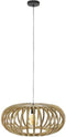 Hanglamp Stripes Ø65 cm mangohout - naturel