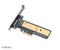 Akasa AK-PCCM2P-02 - M.2 SSD naar PCIe adapter - Verbetert prestaties en vermindert hitte - 148x120x21,7 mm