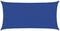 vidaXL - Zonnezeil - 160 - g/m² - rechthoekig - 3x6 - m - HDPE - blauw