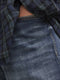 JACK&JONES PLUS SIZE - Jeans - Soepel zittend licht afgewassen - Donker blauw
