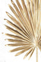 PTMD Twig Plant Palm Kunstblad - 49 x 44 x 110 cm - Goud