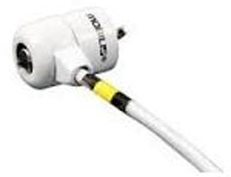 Mobilis 001236 - Sleutelslot - Staal 1,8 m 4 mm - Wit