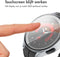 imoshion Screenprotector - Geschikt voor Samsung Galaxy Watch 4 40mm - Full Cover Hard Case / Beschermend Hoesje - Zilver