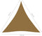 vidaXL - Zonnezeil - 160 - g/m² - 3,6x3,6x3,6 - m - HDPE - taupe