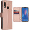 Accezz Hoesje Geschikt voor Huawei P Smart (2019) Hoesje Met Pasjeshouder - Accezz Wallet Softcase Bookcase - Roze