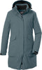 Damen Funktionsparka Parka/manteau impermeable avec capuche amovible Femme