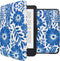 imoshion E-reader Hoesje - Geschikt voor Kobo Clara 2E, Tolino Shine 4 - Design Sleepcover Bookcase - Flower Tile