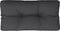 vidaXL - Palletkussen - 80x40x12 - cm - stof - zwart