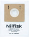 Nilfisk Coupe & Go - Stofzuigerzakken - 5 stuks