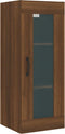 vidaXL - Wandkast - 34,5x34x90 - cm - bruin - eikenkleur