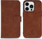 iMoshion Hoesje Geschikt voor iPhone 14 Pro Hoesje Met Pasjeshouder - iMoshion Uitneembare 2-in-1 Luxe Bookcase - Bruin