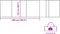 vidaXL - Windscherm - camping - waterdicht - 490x123 - cm - groen