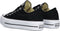 Converse Chuck Taylor All Star Lift Ox Lage sneakers - Dames - Zwart - Maat 37