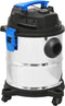 vidaXL Nat- en droogzuiger 1200 W 20 L zilverkleurig