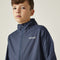 Regatta - Kids Pack It III Opvouwbaar Kinder Regenjack - Donker Blauw - Maat 128