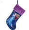 Kerstsok frozen anna elsa l25cm