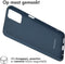 iMoshion Hoesje Geschikt voor Hoesje Siliconen - iMoshion Color Backcover - Donkerblauw