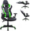 Gamestoel Tornado bureaustoel - ergonomisch verstelbaar - racing gaming stoel - zwart groen