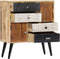 vidaXL - Dressoir - 70x30x78 - cm - massief - mangohout