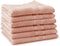 LINNICK Pure Handdoeken Set - 100% Katoen - Light Pink - 60x110cm - Per 6 Stuks