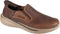 Skechers Slade Cooper - Heren Instappers - Relaxed Fit - Bruin
