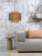 GOOD&MOJO Hanglamp Bhutan - Bamboe/Zwart - Ø40cm - Scandinavisch,Bohemian - Hanglampen Eetkamer, Slaapkamer, Woonkamer
