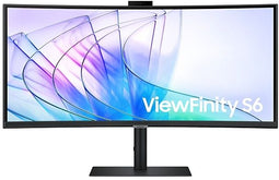 Samsung ViewFinity S65VC - Monitor 34" - 3440x1440 Resolutie - Gebogen scherm - Zwart