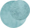 vidaXL - Vloerkleed - OVIEDO - laagpolig - Ø - 80 - cm - groen