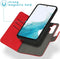 iMoshion Hoesje Geschikt voor Samsung Galaxy A54 (5G) Hoesje Met Pasjeshouder - iMoshion Uitneembare 2-in-1 Luxe Bookcase - Rood